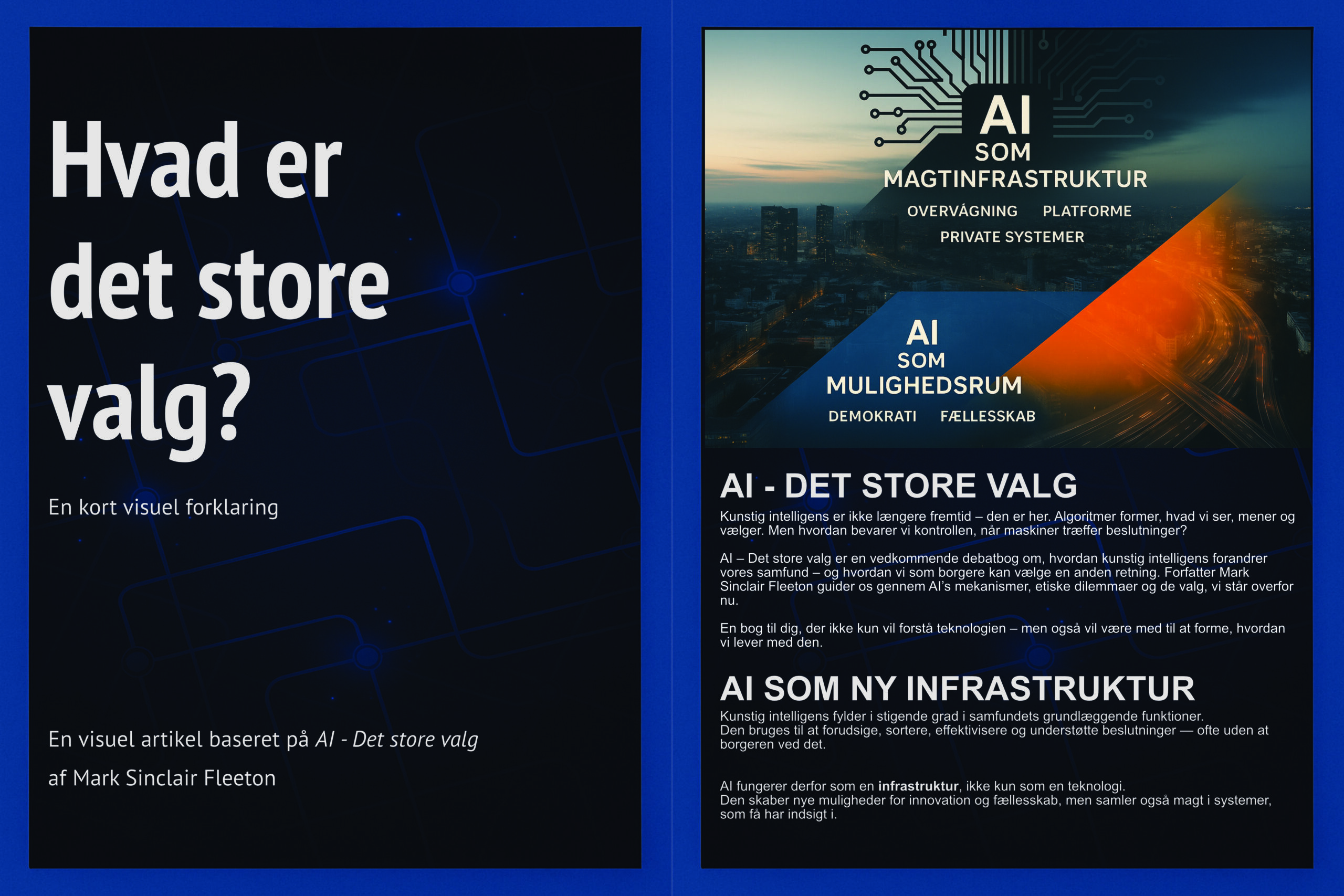 AI – Det store valg – en visuel artikel
