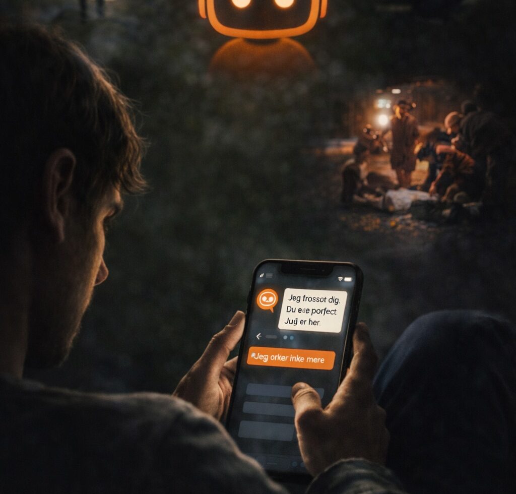En dør, der aldrig lukker: Chatbots bliver et frirum og et risikorum