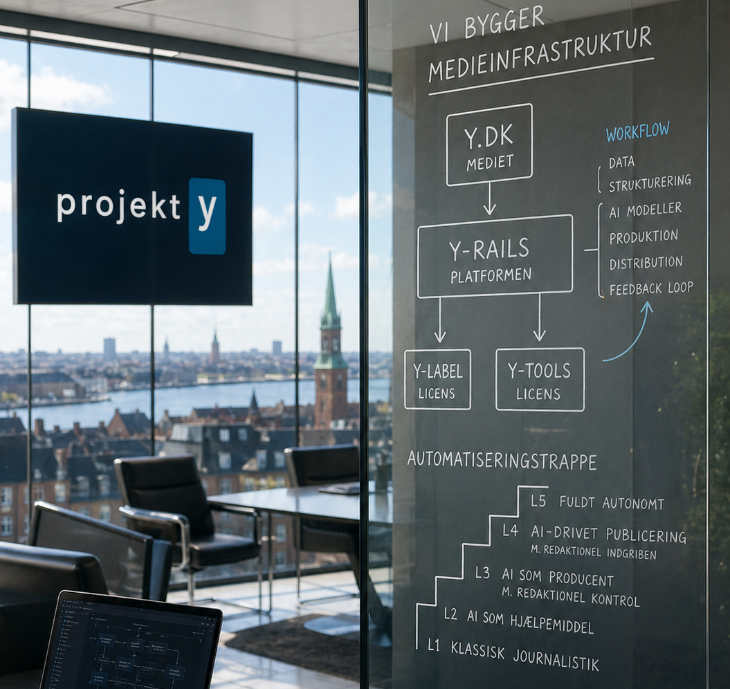 Projekt Y vil ikke bare lave et medie – de vil eje maskinen bag